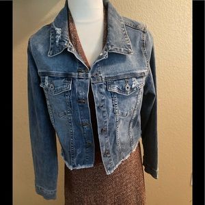 Cropped Jean Jacket